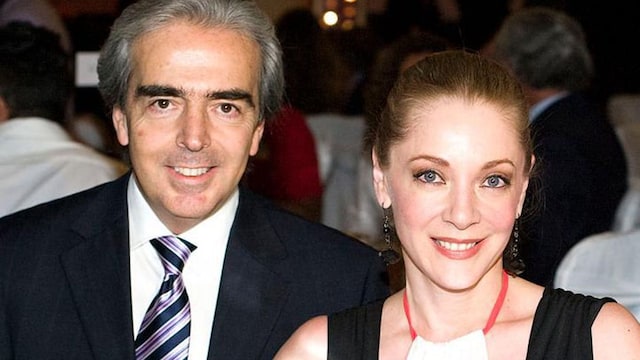 Edith Gonzalez and Lorenzo Lazo