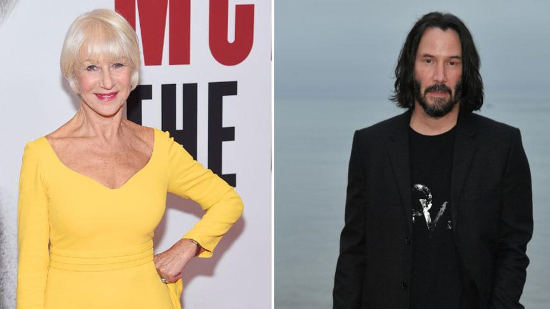 Helen Mirren has the best reaction to being mistaken for Keanu Reeves' girlfriend