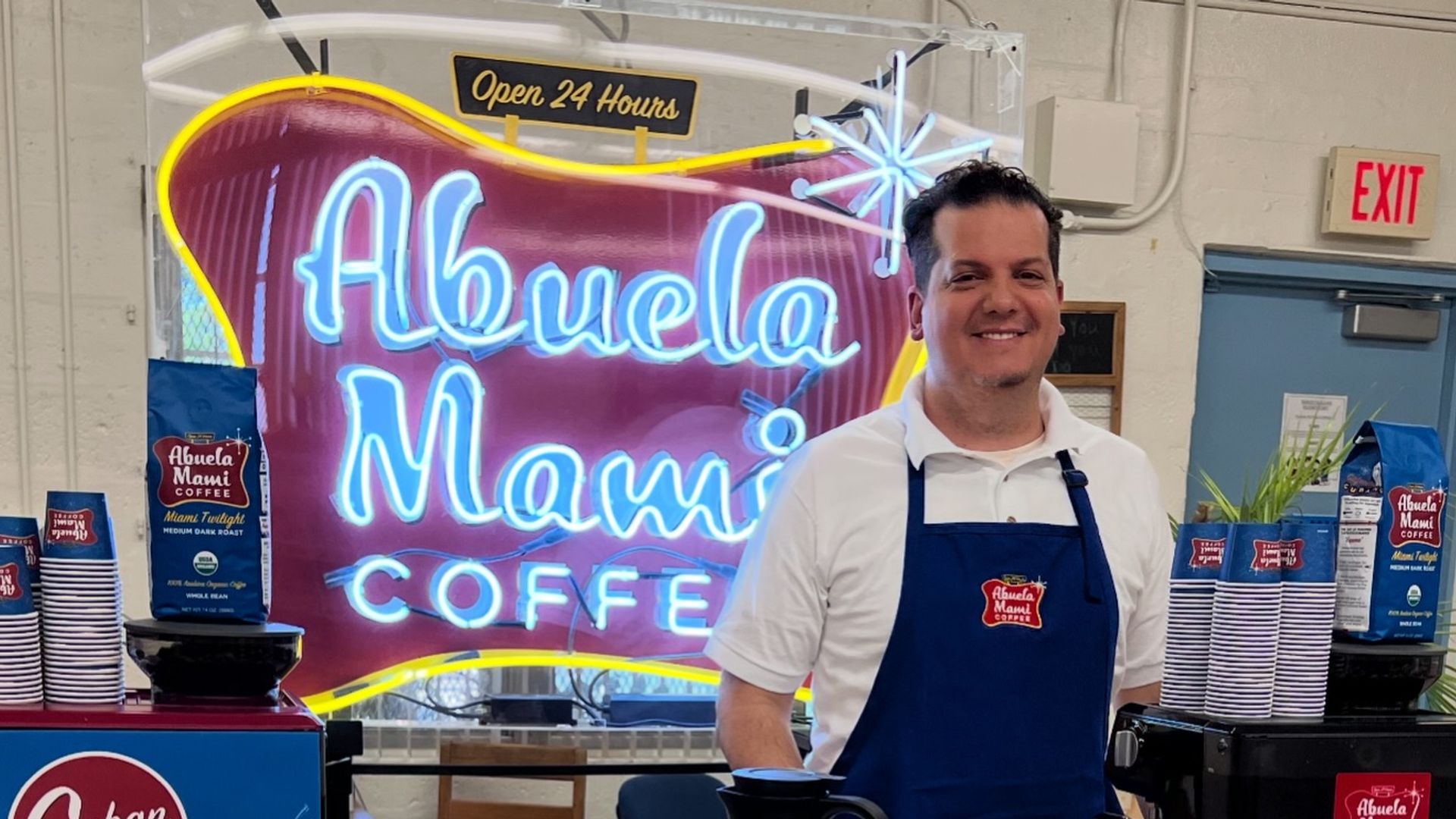 Humberto Valdes turned his longing for home and Miami's Cuban flavors into Abuela Mami Coffee