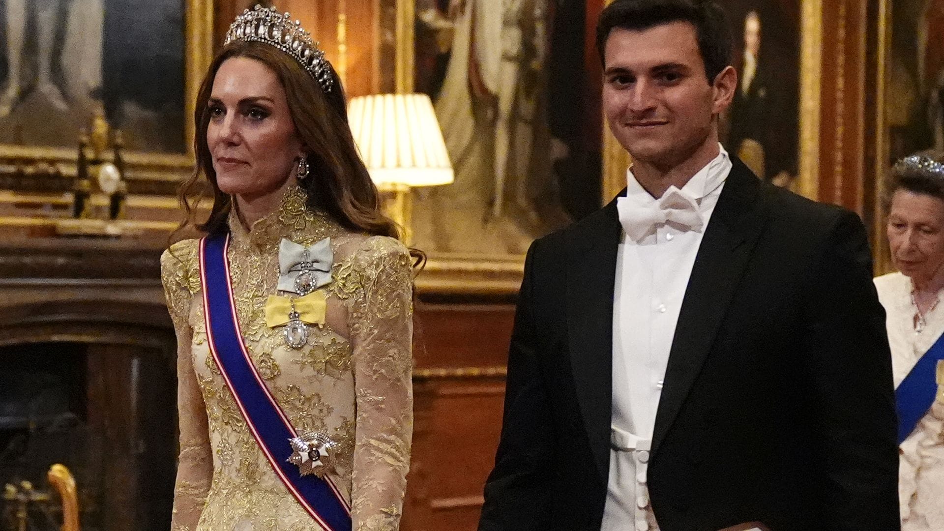Tiffany Trump's husband walks in royal procession with the Princess of Wales