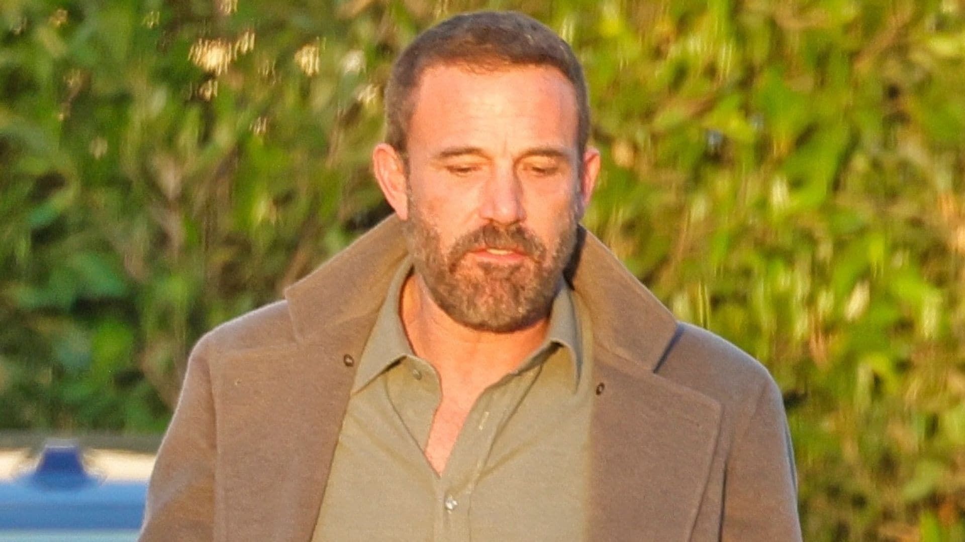 Ben Affleck shares a sweet father-son moment with son Samuel during a low-key Los Angeles walk