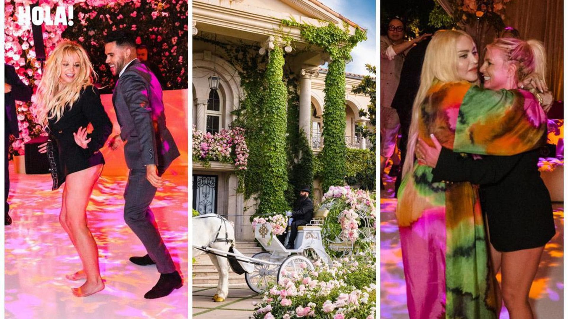 Britney Spears and Sam Asghari’s star-studded wedding photos