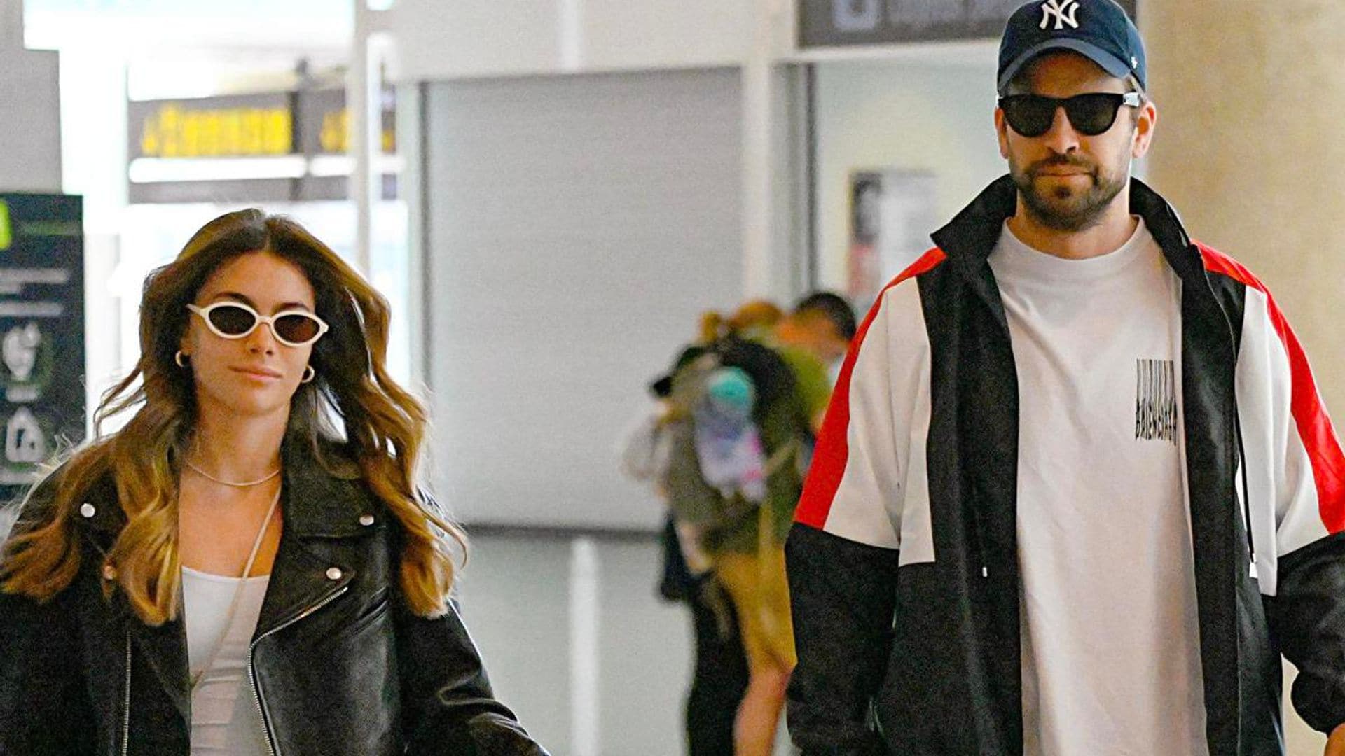 Gerard Pique and Clara Chia travel in style after celebrating her 25th birthday