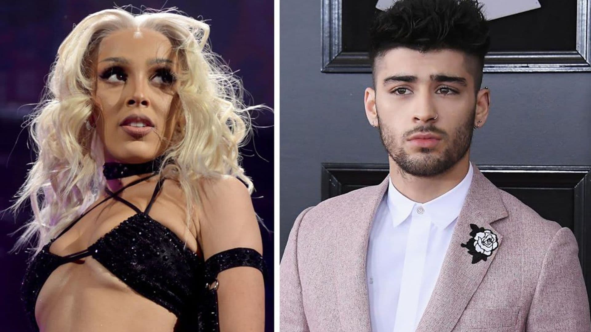 Doja Cat gushes over how beautiful Zayn Malik’s face is