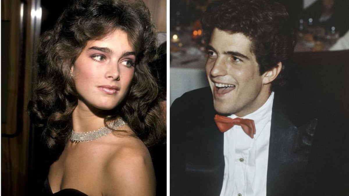 Brooke Shields says JFK Jr. gave her the best kiss of her life