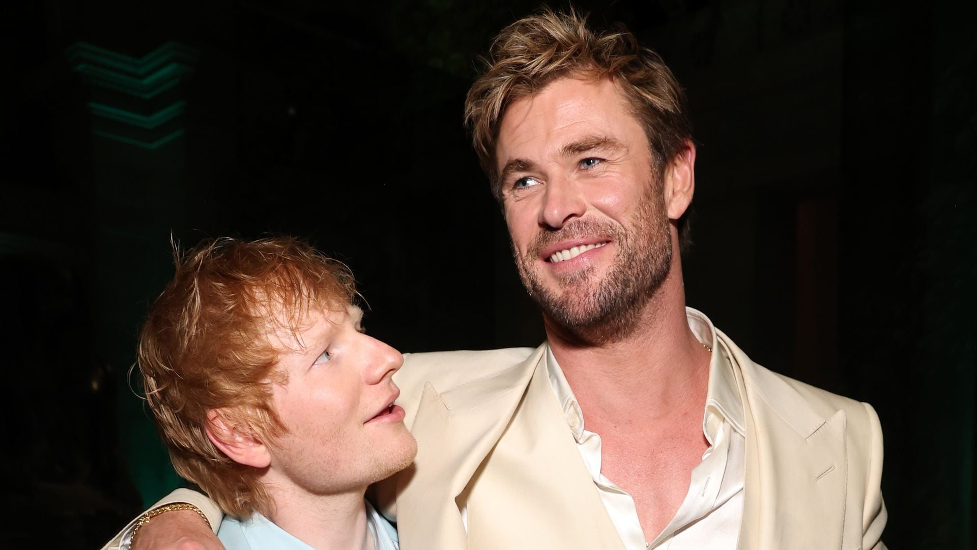 Chris Hemsworth learned how to drum in two months for Ed Sheeran concert; 'I was terrified'