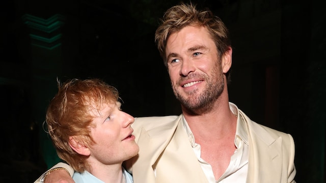 Chris Hemsworth learned how to drum in two months for Ed Sheeran concert; 'I was terrified'