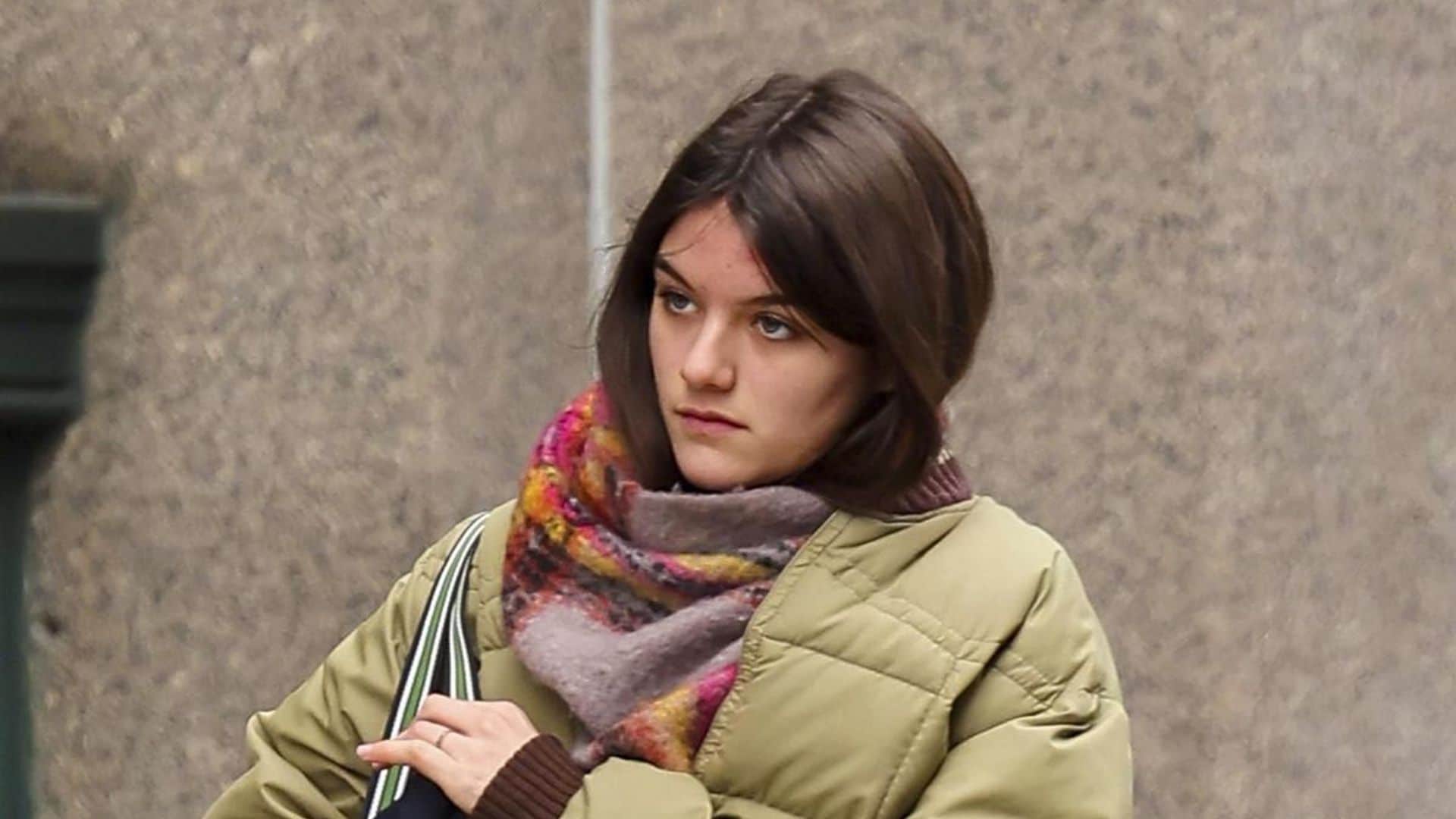 Suri Cruise shows off her mom’s fashion sense while out in New York