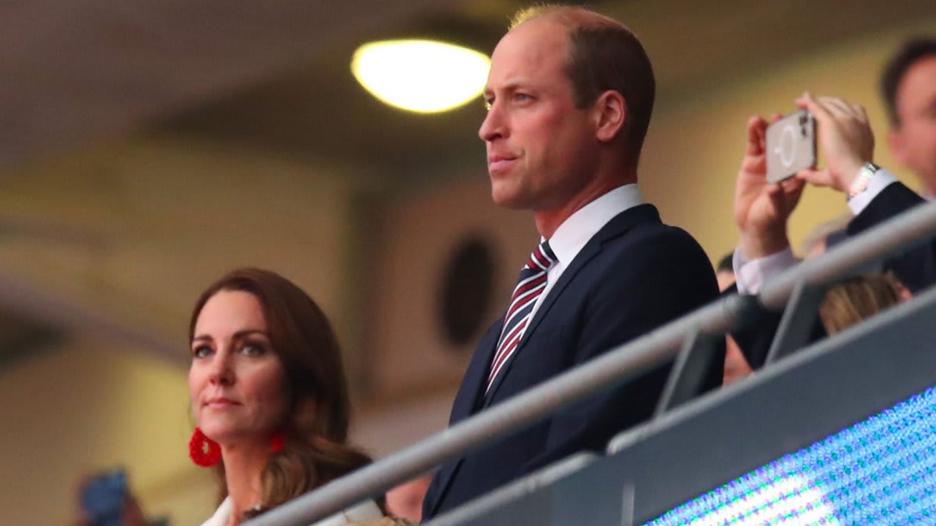 Prince William condemns racist abuse aimed at England players with personal message