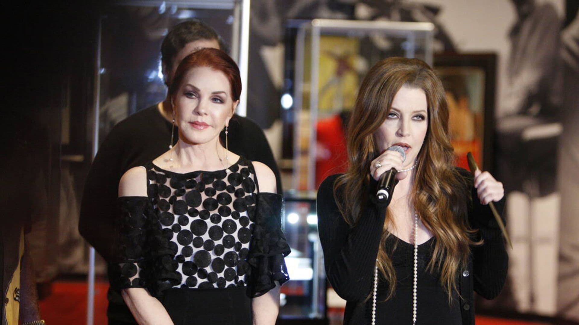 Priscilla Presley and daughter Lisa Marie Presley 