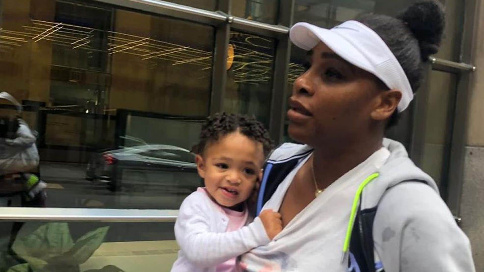 Serena Williams’ daughter Olympia puts on puppet show starring her mama and papa