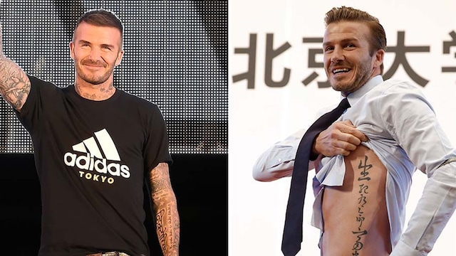 david beckham tattoos