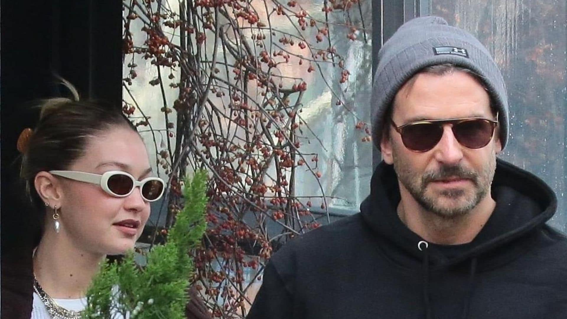 Gigi Hadid and actor Bradley Cooper look happy in NYC amid reports things are “serious”