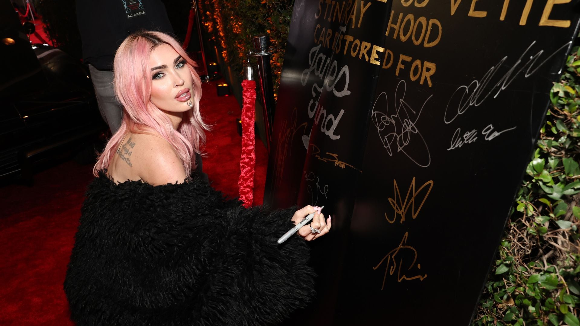 Megan Fox attends the Jam for Janie GRAMMY Awards Viewing Party