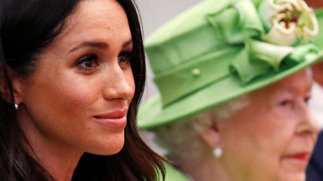 The Duchess Of Sussex Undertakes Her First Official Engagement With Queen Elizabeth II