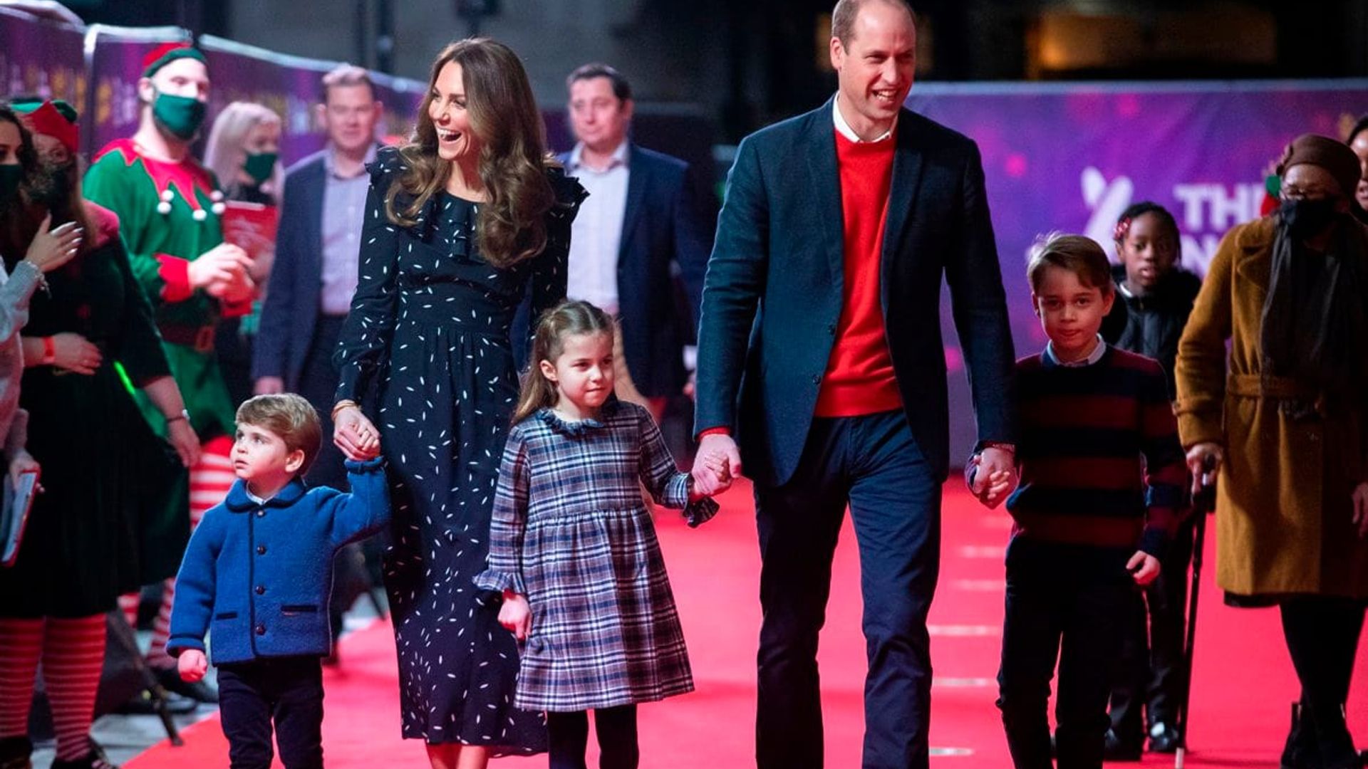 Every adorable photo from George, Charlotte and Louis’ first red carpet appearance