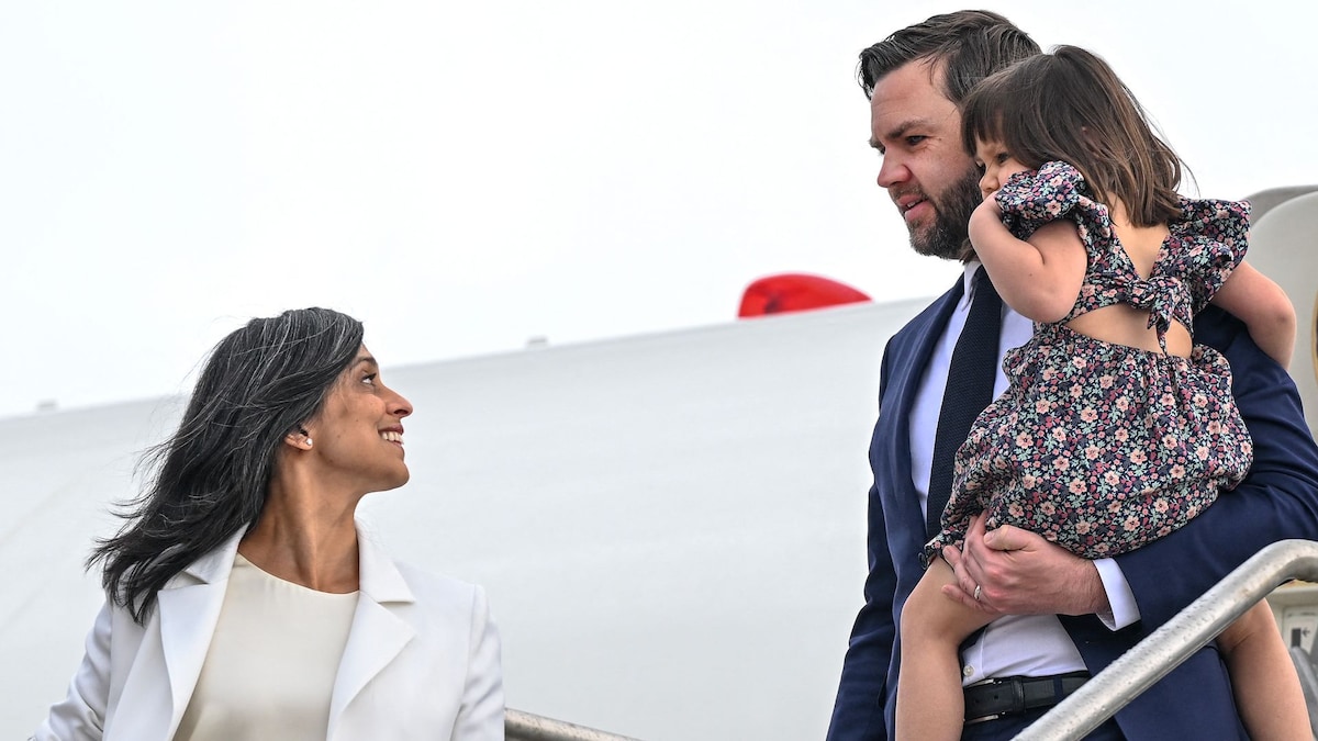 Second Lady Usha Vance and Vice President JD Vance have family day out in California with their kids