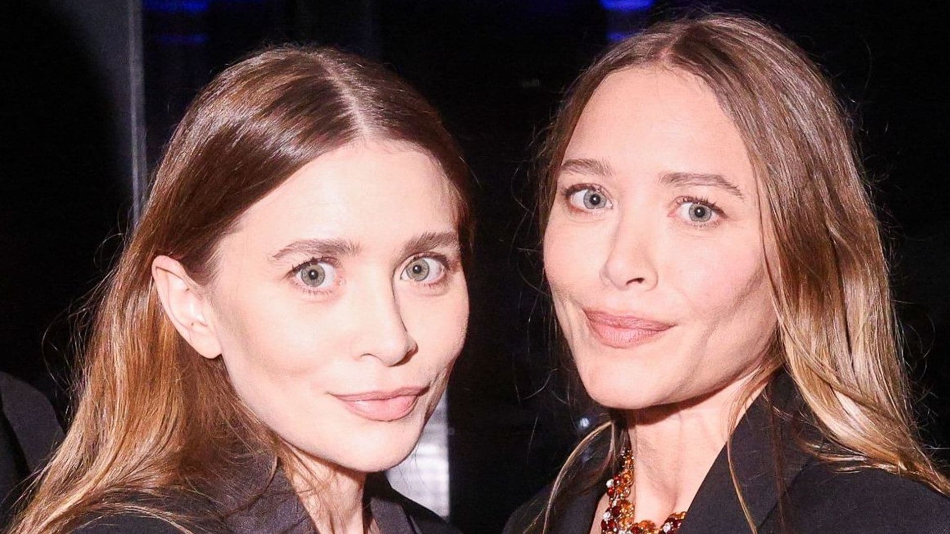 Mary-Kate and Ashley Olsen twinning and winning at the CFDA Fashion Awards