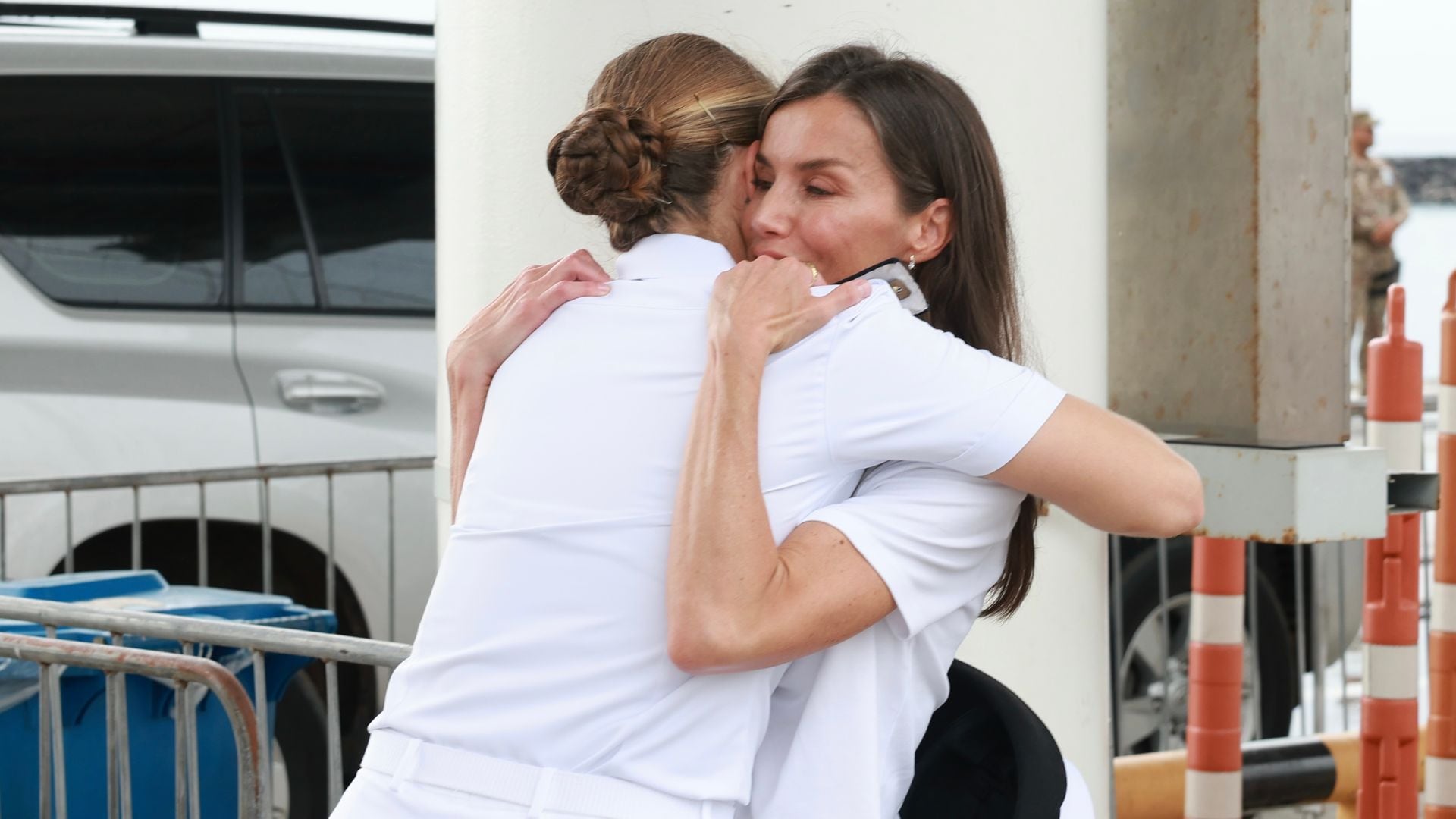 Queen Letizia reunites with daughter Princess Leonor after months apart