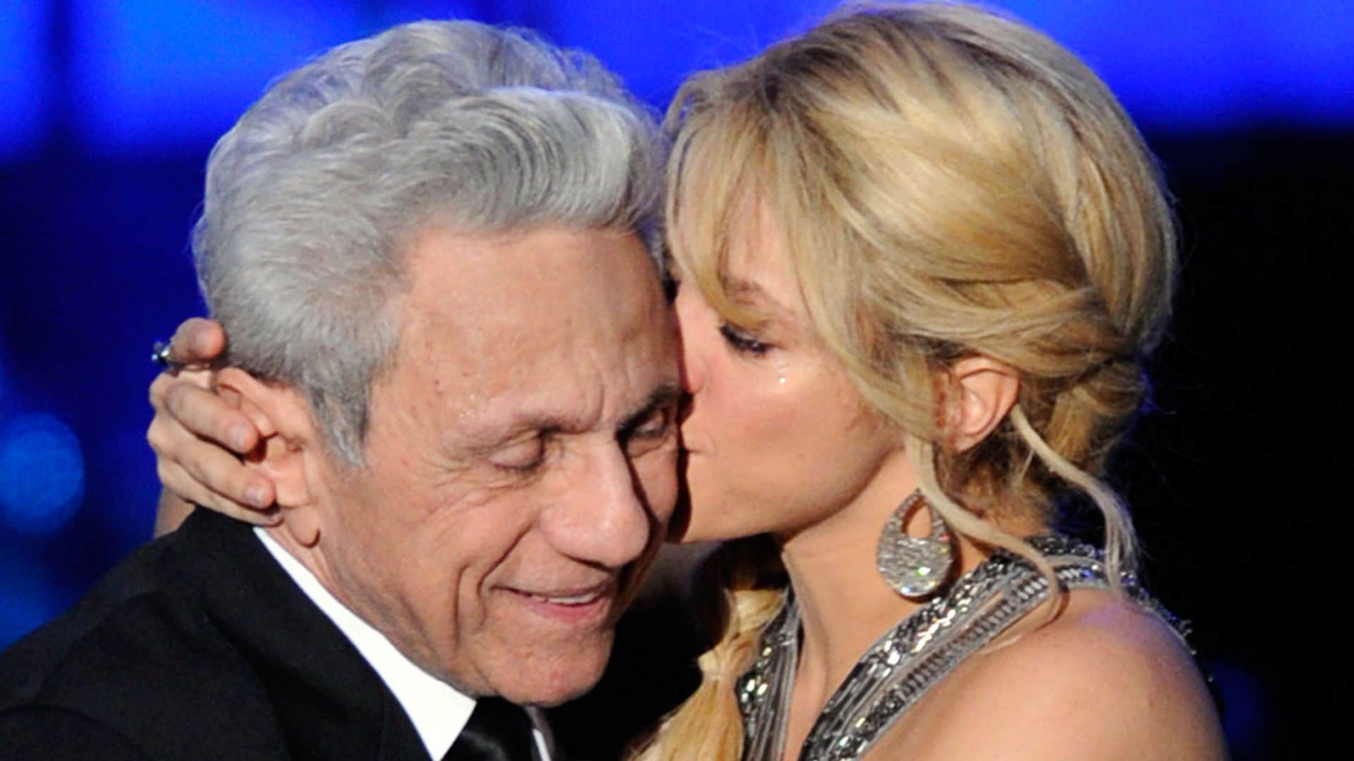 Shakira's father is reportedly showing slight health improvement