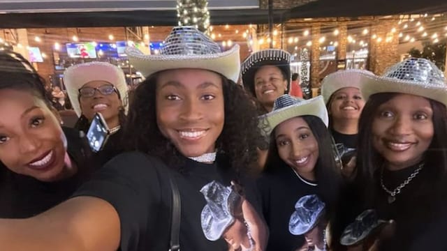 Coco Gauff and friends