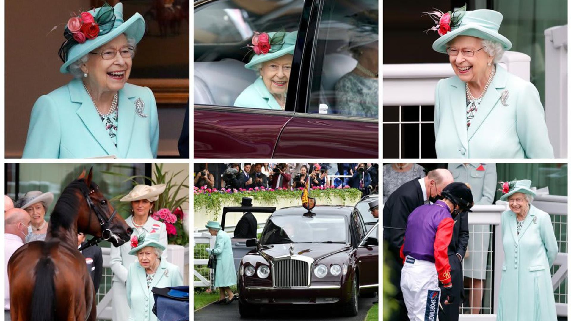 Photos of Queen Elizabeth II at Royal Ascot - Day Five