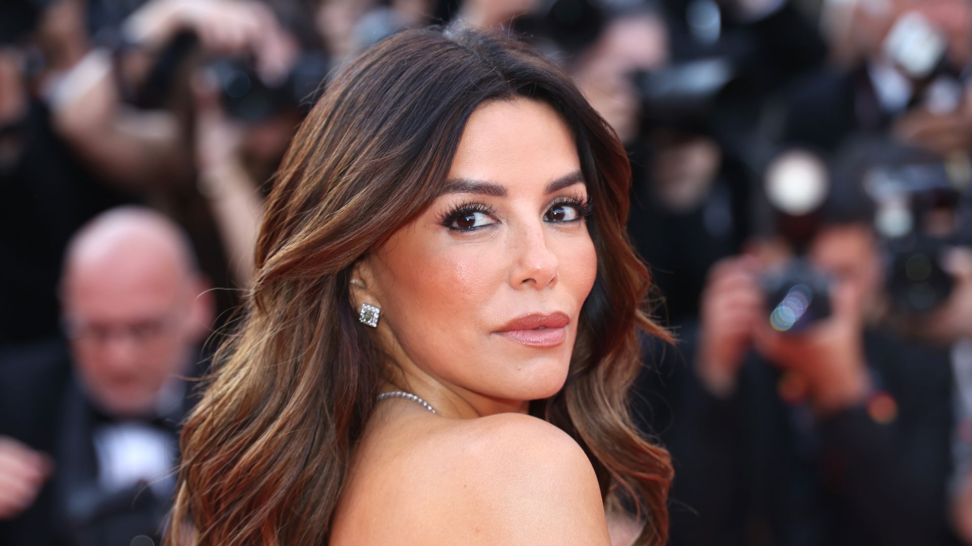  Eva Longoria attends the closing ceremony of the 79th annual Cannes Film Festival at Palais des Festivals on May 23, 2026 in Cannes, France. (Photo by Stephane Cardinale - Corbis/Corbis via Getty Images)