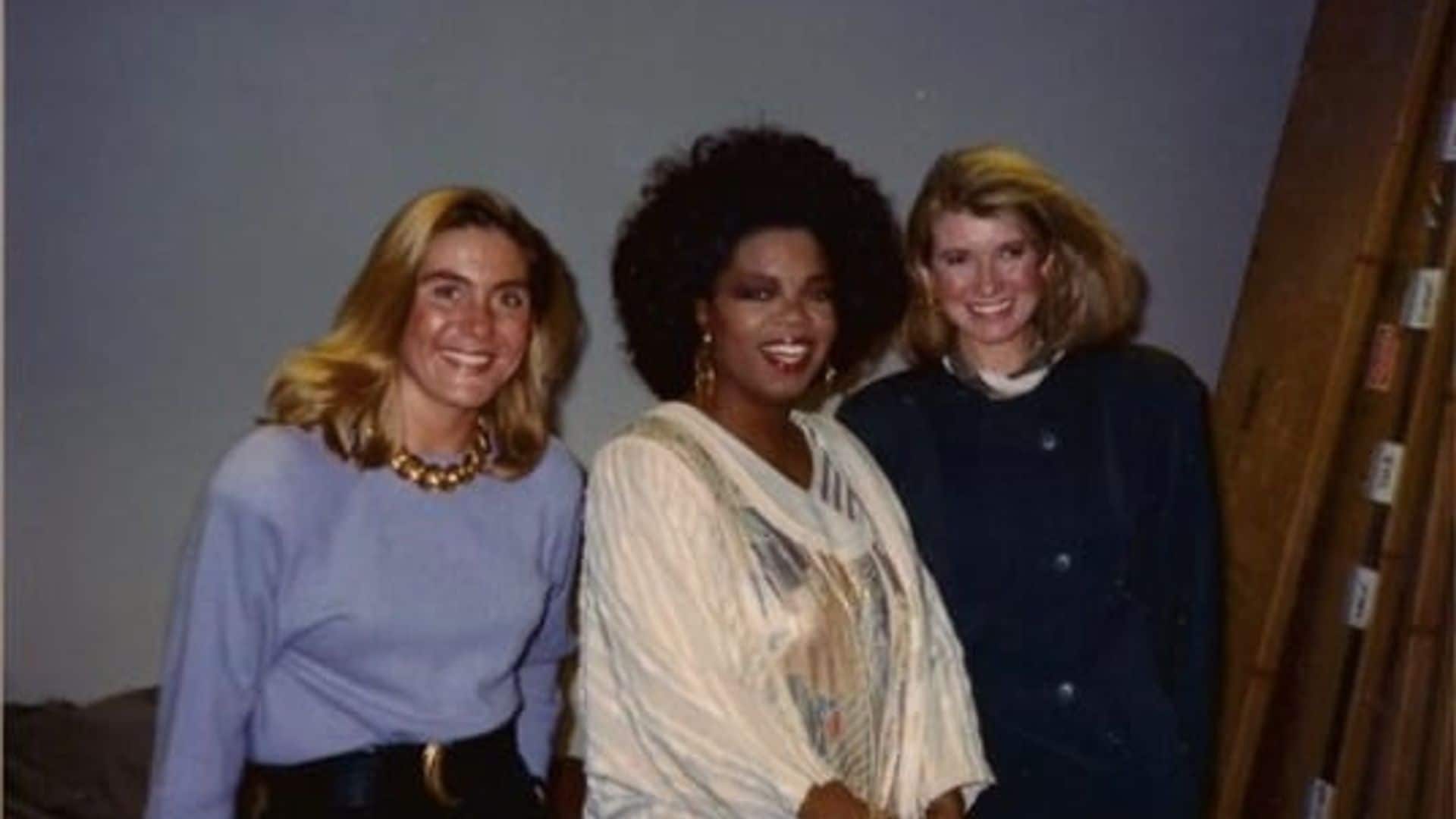 Martha Stewart shares 1982 throwback photo with Oprah