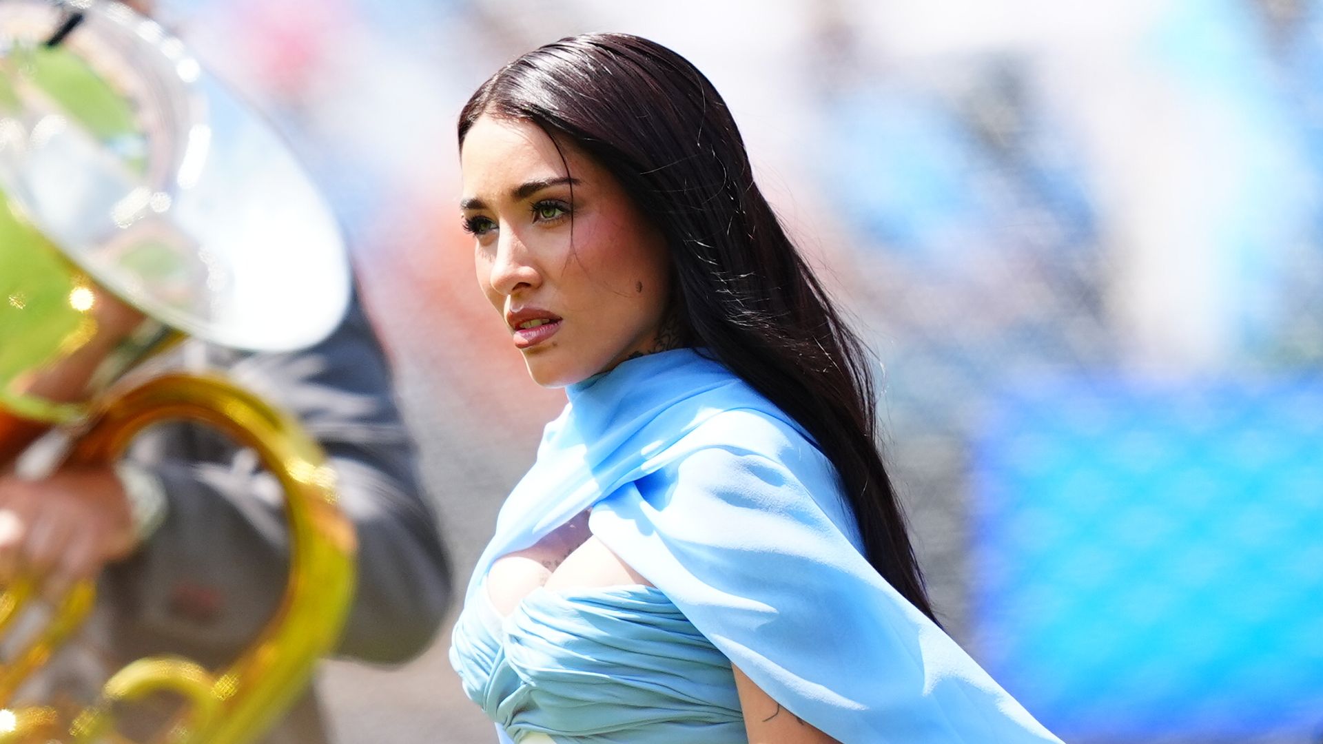 Maria Becerra's touching tribute to Argentina stole the show at the World Cup final despite the heartbreaking loss