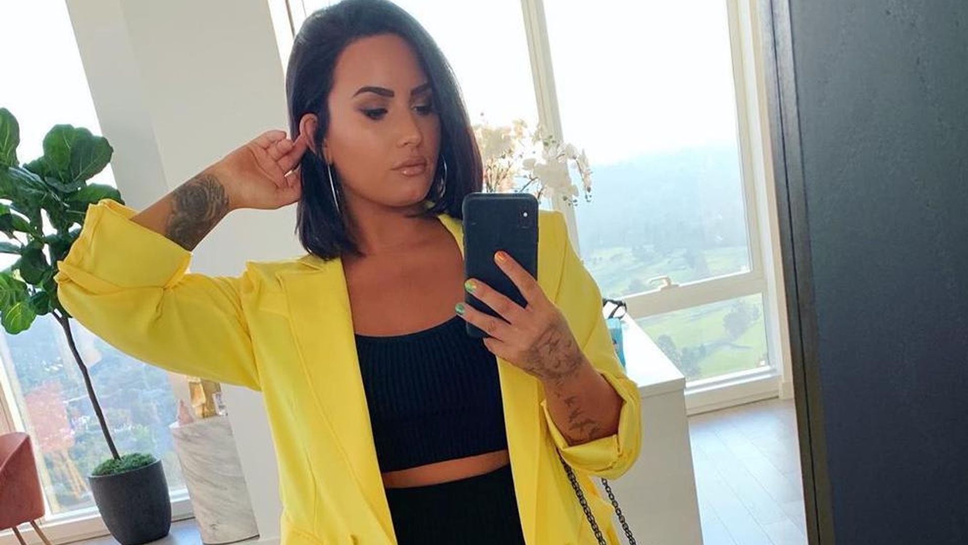 Demi Lovato says rehab prepared her for self-isolation