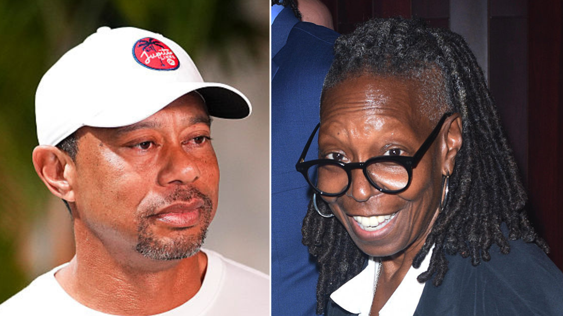 Tiger Woods, Whoopi Goldberg