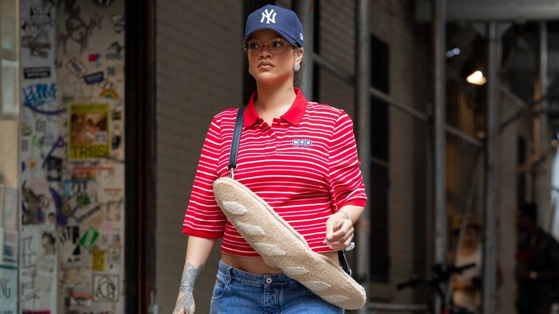 Rihanna's bread bag street style goes viral after Met Gala baby bump reveal