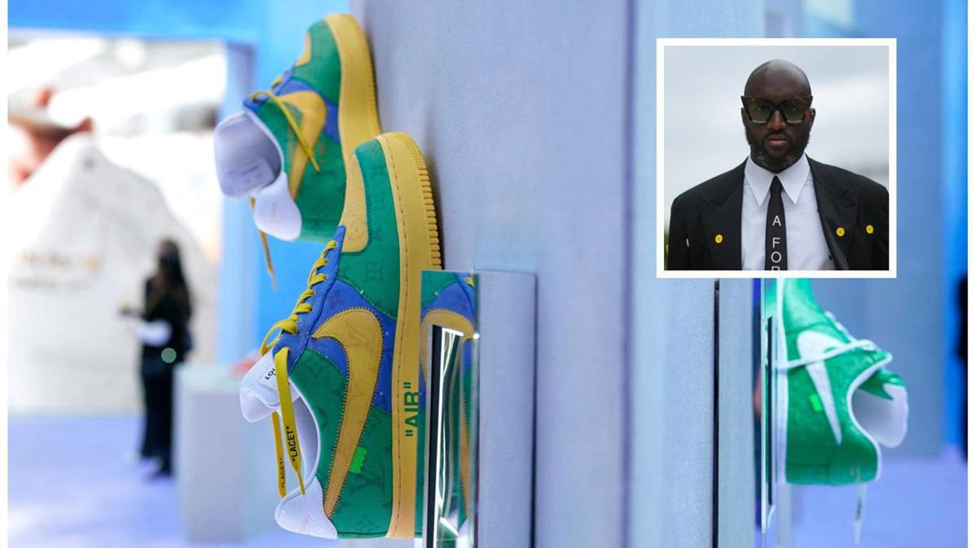 Nike x Louis Vuitton: Virgil Abloh’s final project before his death arrive to New York City