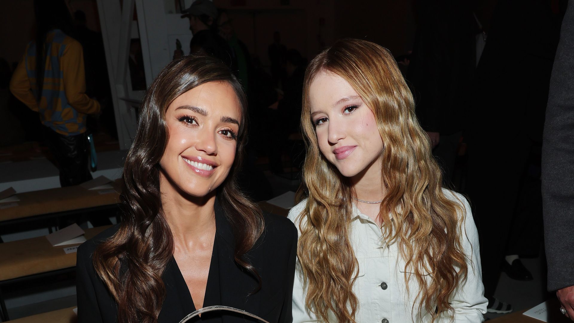 Jessica Alba turns heads at Milan Fashion Week with daughter Haven Warren
