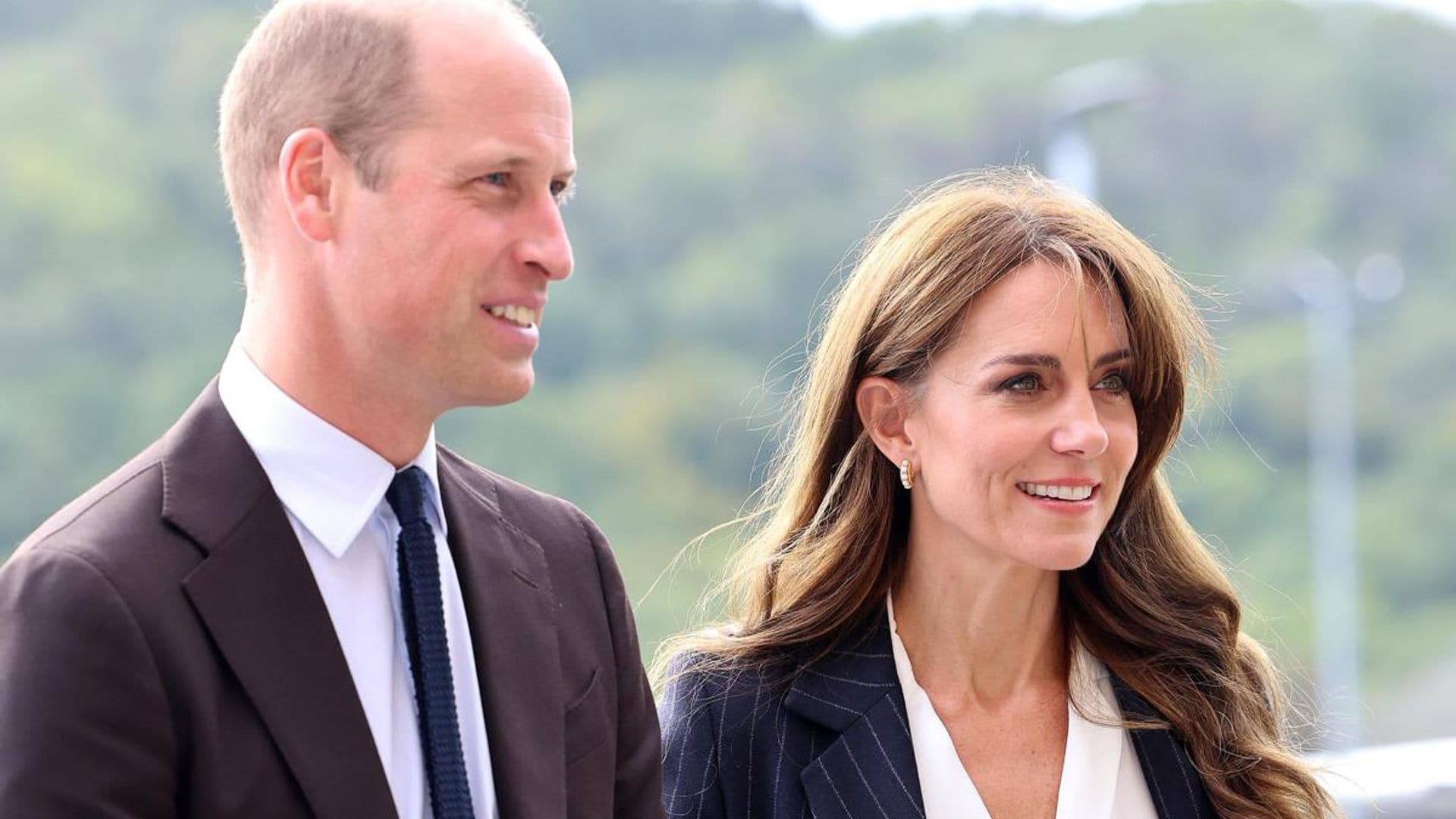 The Princess of Wales photographed leaving Windsor Castle with Prince William following apology