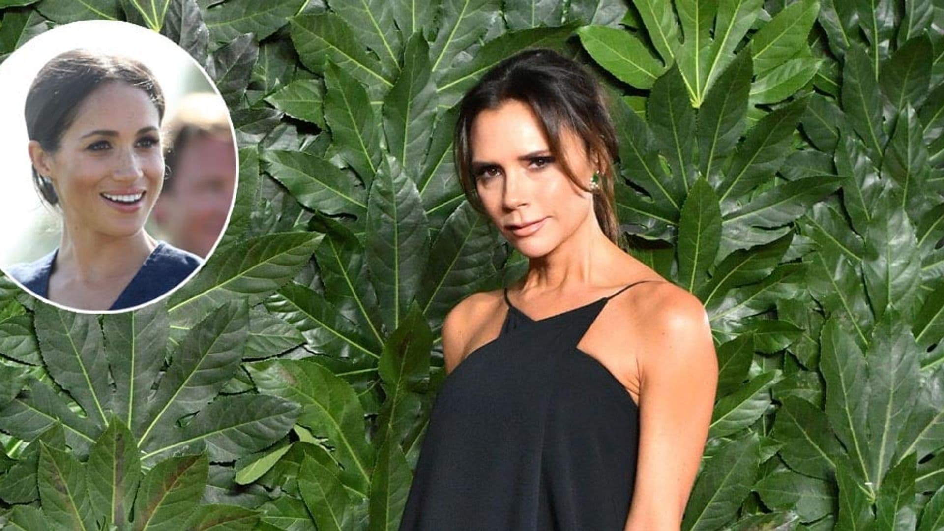 Victoria Beckham reacts to 'beautiful' Meghan Markle wearing her dress on Christmas