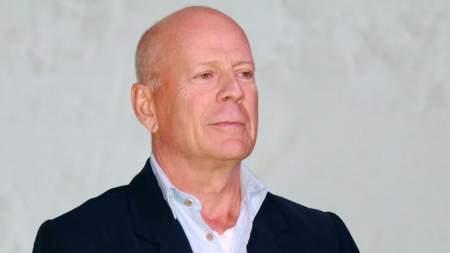 Bruce Willis And Wife Emma Heming Attend CocoBaba And Ushopal Activity In Shanghai
