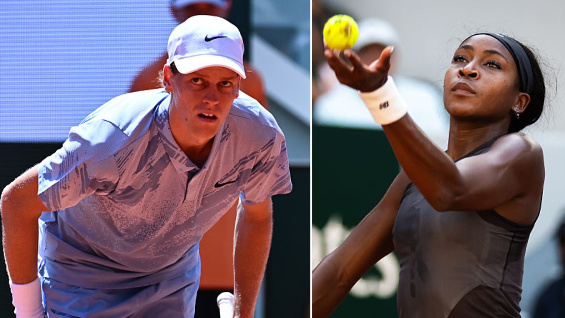 Jannik Sinner, Coco Gauff