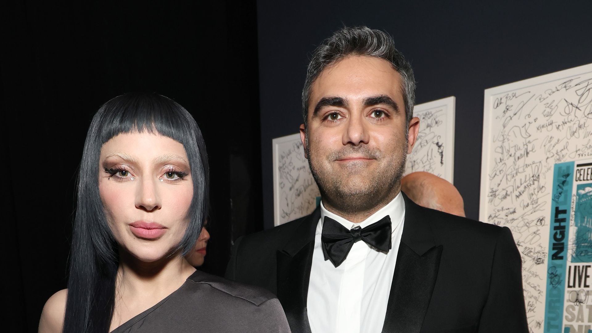 Lady Gaga and Michael Polansky on Sunday, February 16, 2025.