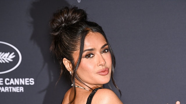 CASalma Hayek attends the 2025 Kering Women In Motion Awards and Cannes Film Festival Presidential Dinner at the 78th annual Cannes Film Festival at the Place de la Castre on May 18, 2025 in Cannes, France. 