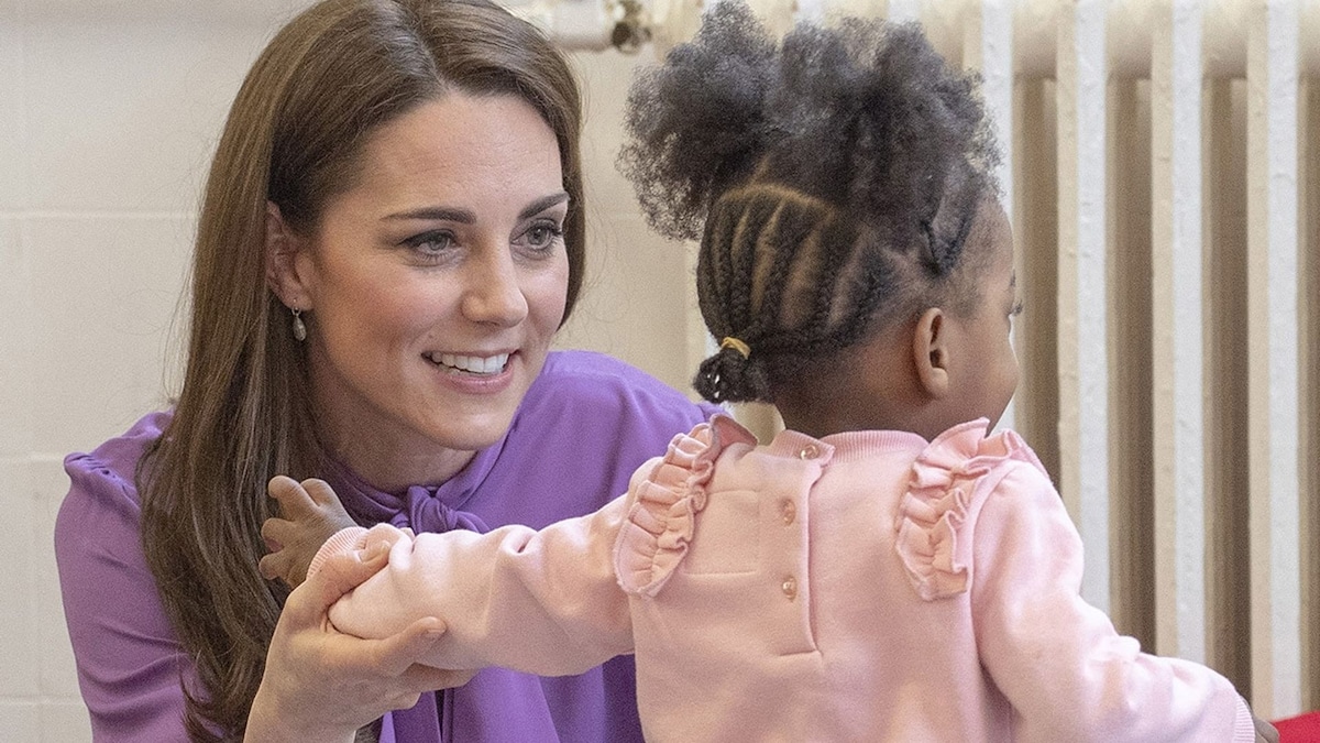 Kate Middleton shares her motherly touch with parents during Children’s