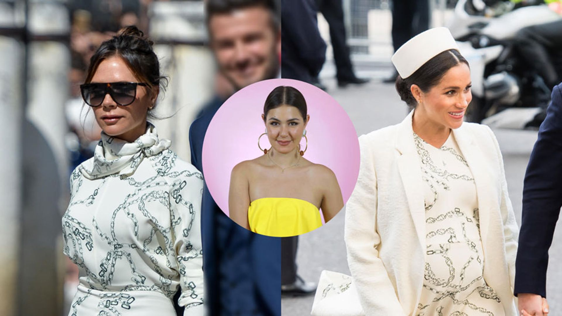 Victoria Beckham and Meghan Markle are style twins in a $2,000 dress - who wore it better?