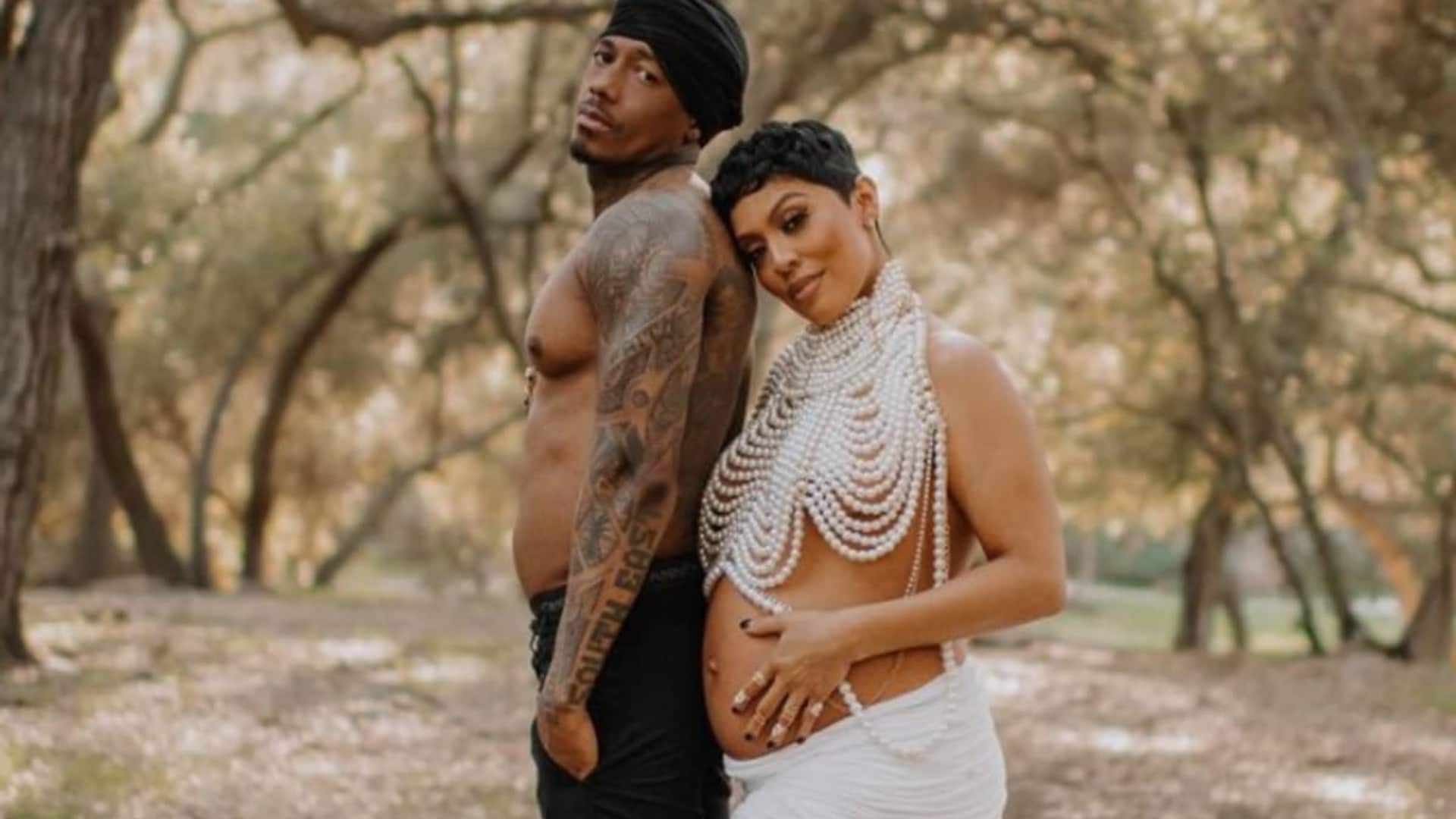 Nick Cannon and Abby De La Rosa
