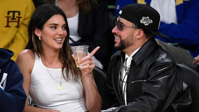 Celebrities At The Los Angeles Lakers Game
