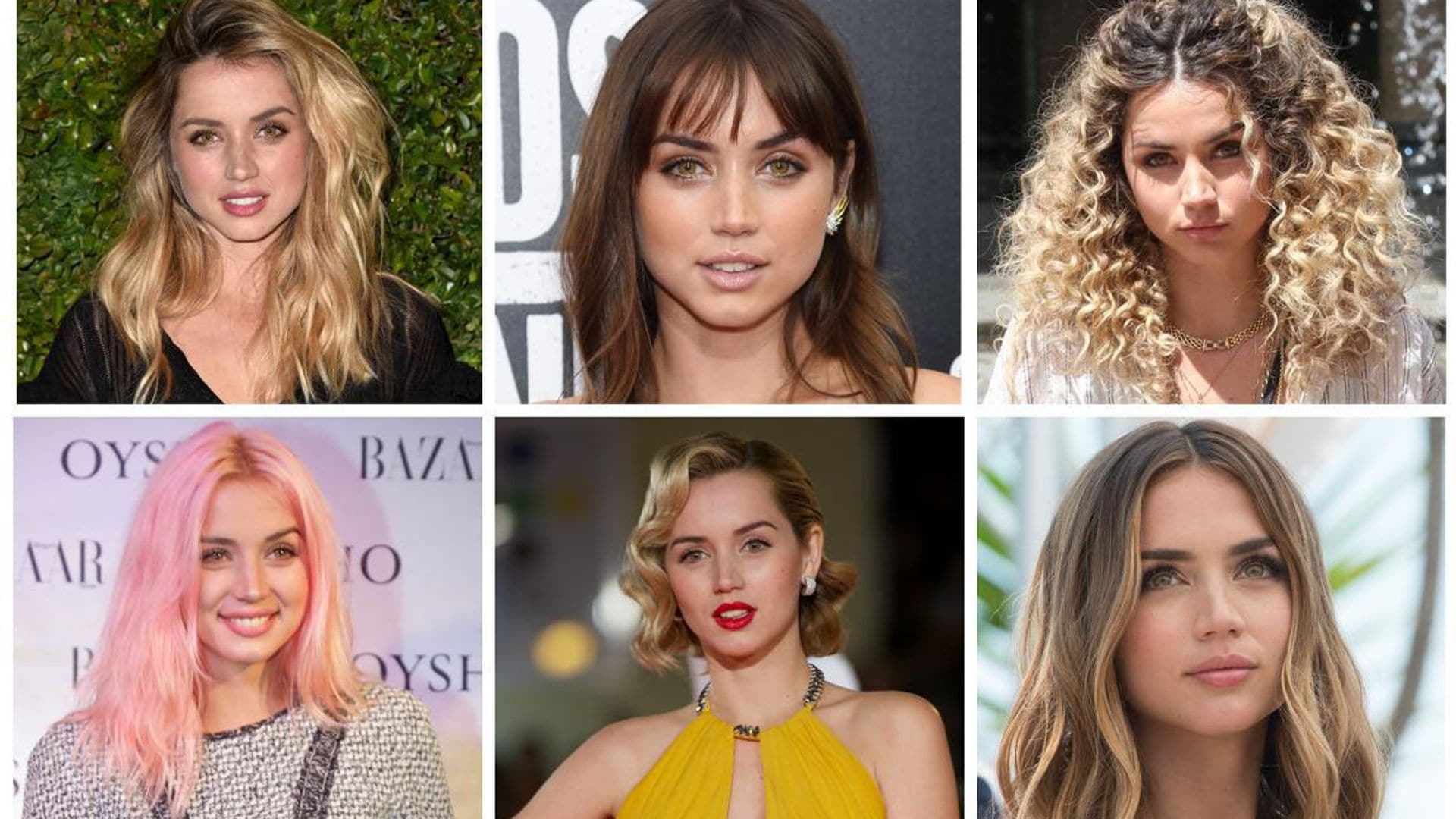 Ana de Armas’ 10 most dramatic hair makeovers