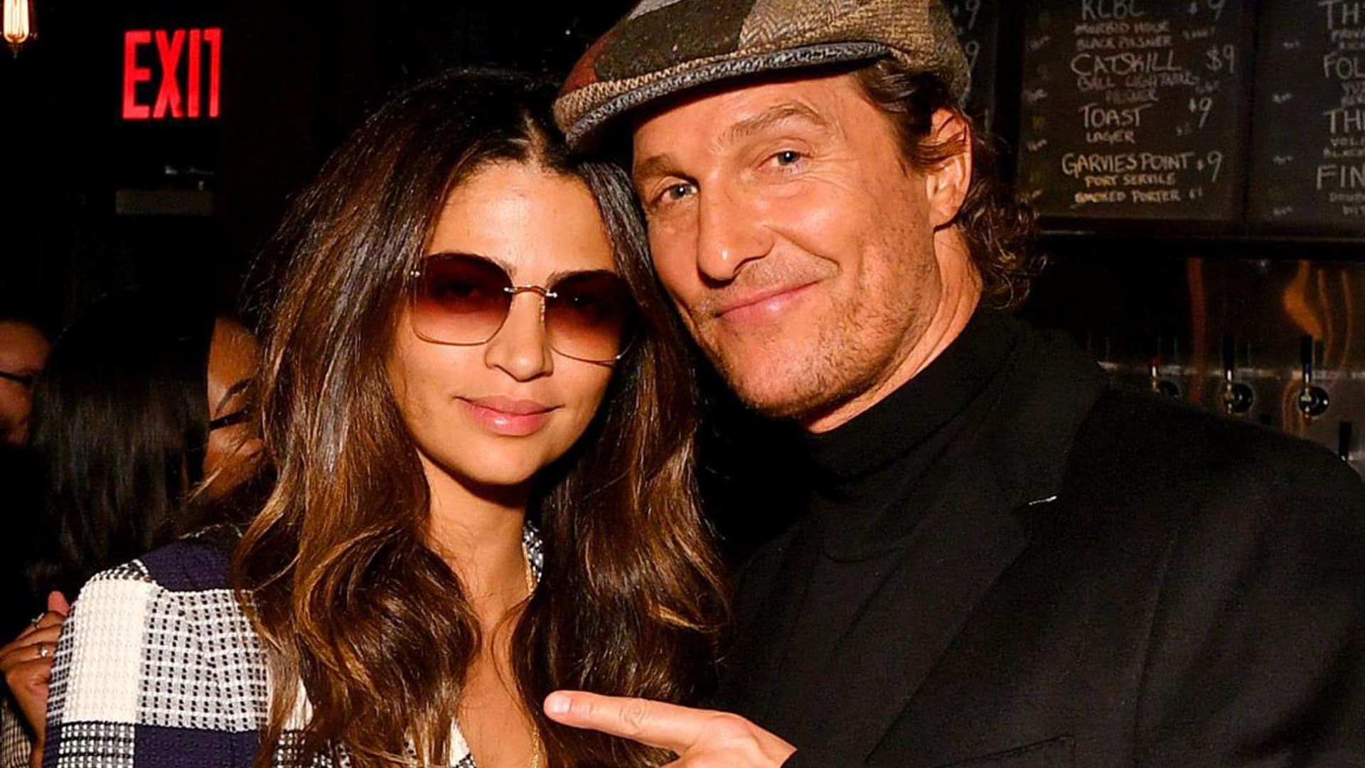 Matthew McConaughey reveals how he and Camila Alves are finding alone time during quarantine