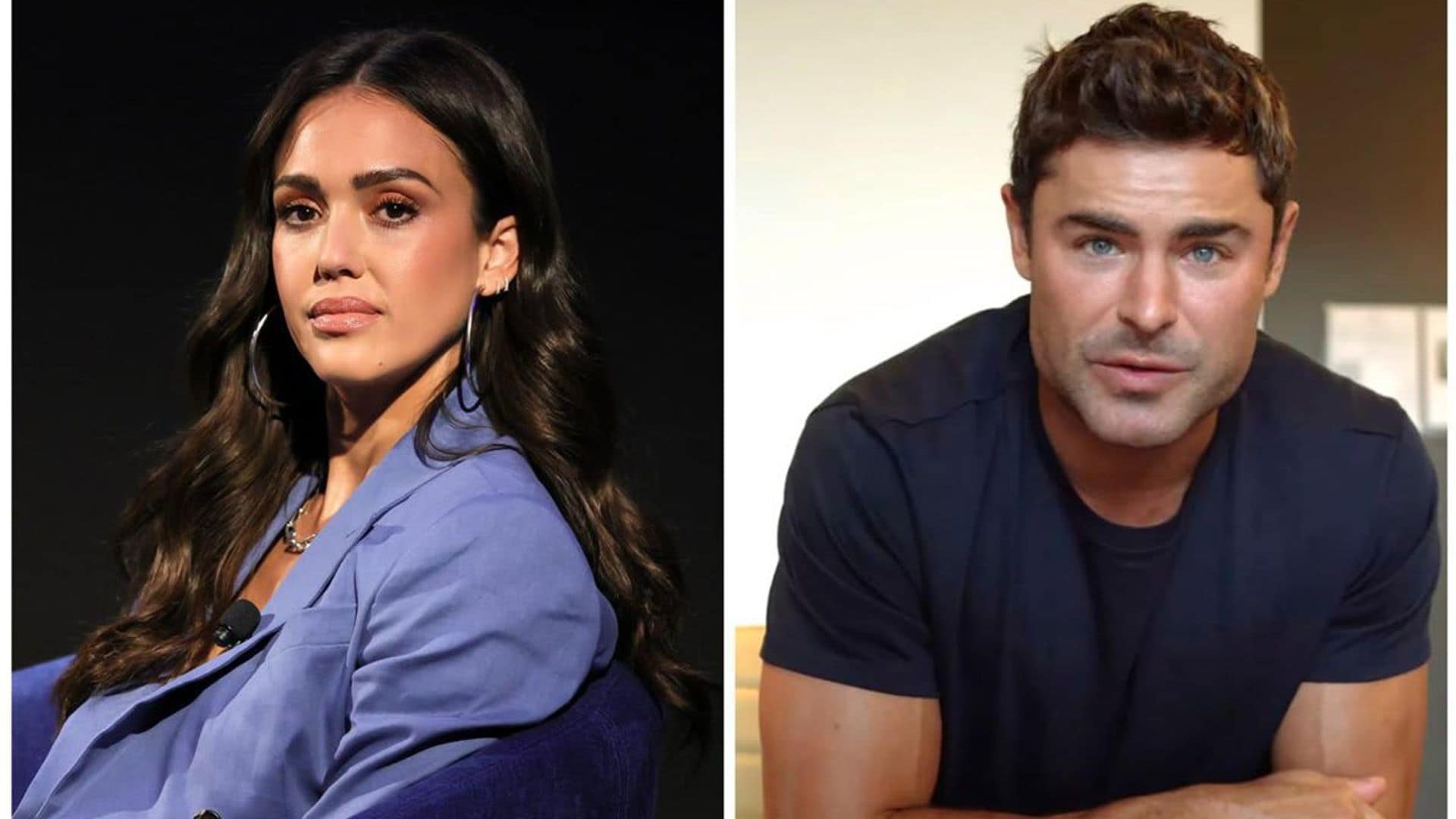 Jessica Alba and Zac Efron show off their dancing skills in their latest TikTok together