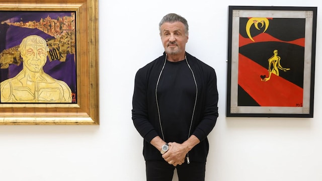 "Sylvester Stallone - Retrospektive zum 75. Geburtstag" Exhibition Opening In Hagen