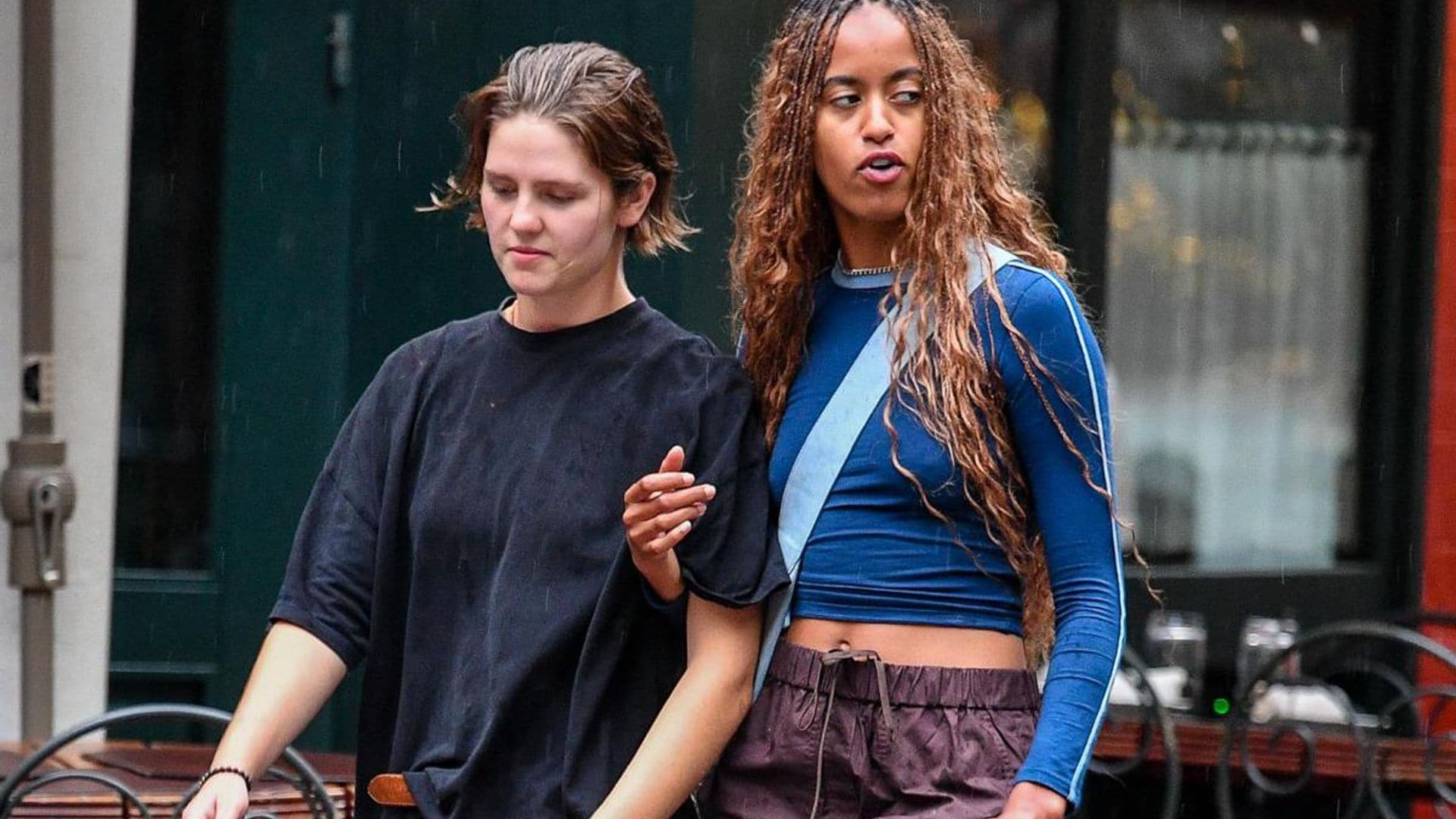 Malia Obama looks sporty and fashionable at New York Fashion Week
