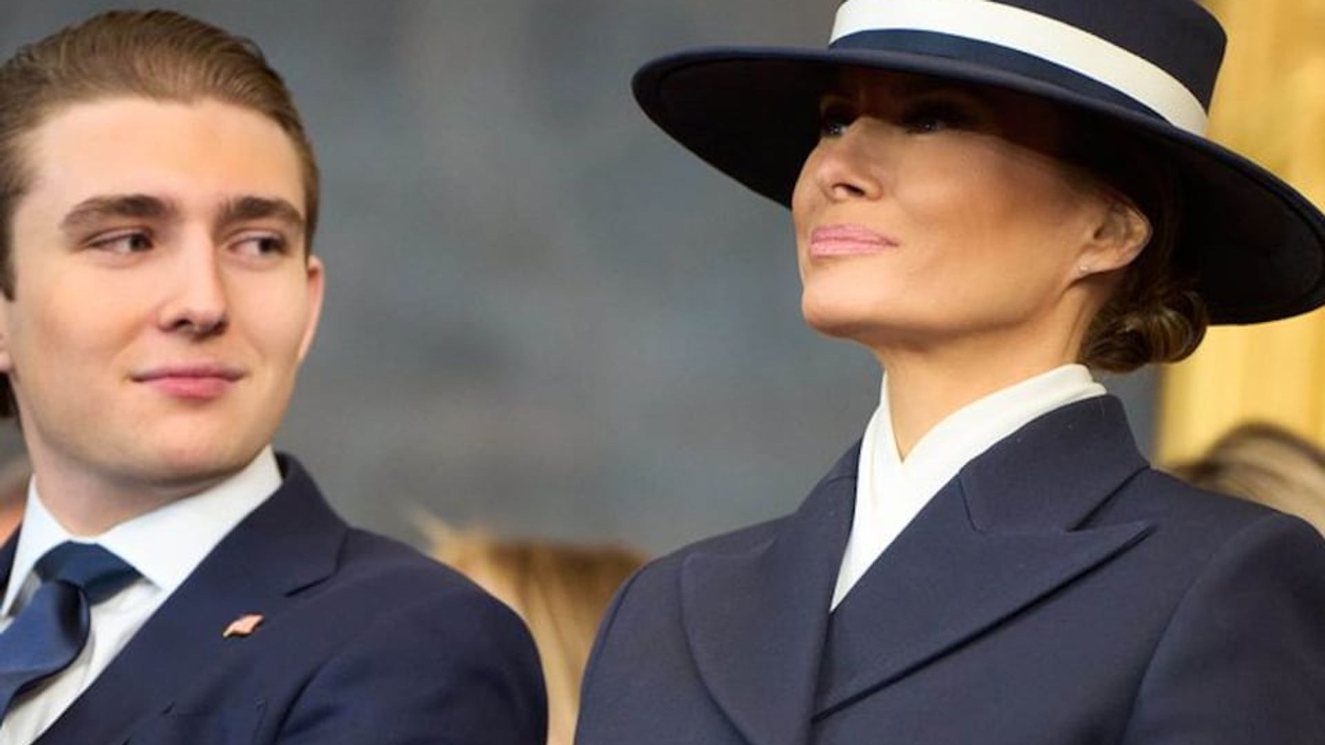Why Melania Trump and her son Barron make 'a good team': Their special moment at Blair House